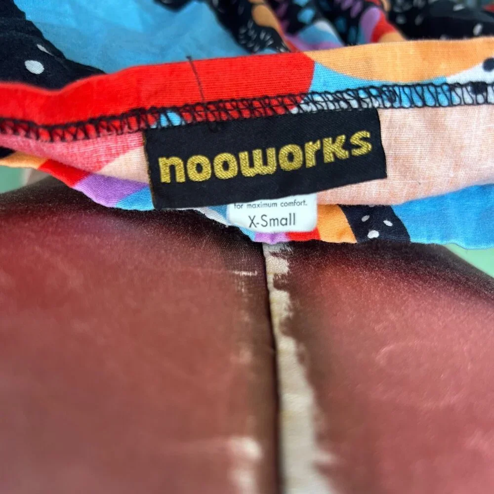 Nooworks Universe by Rainbow Kimono Overalls Pockets Women Jumpsuit Cloud XS - Picture 4 of 8